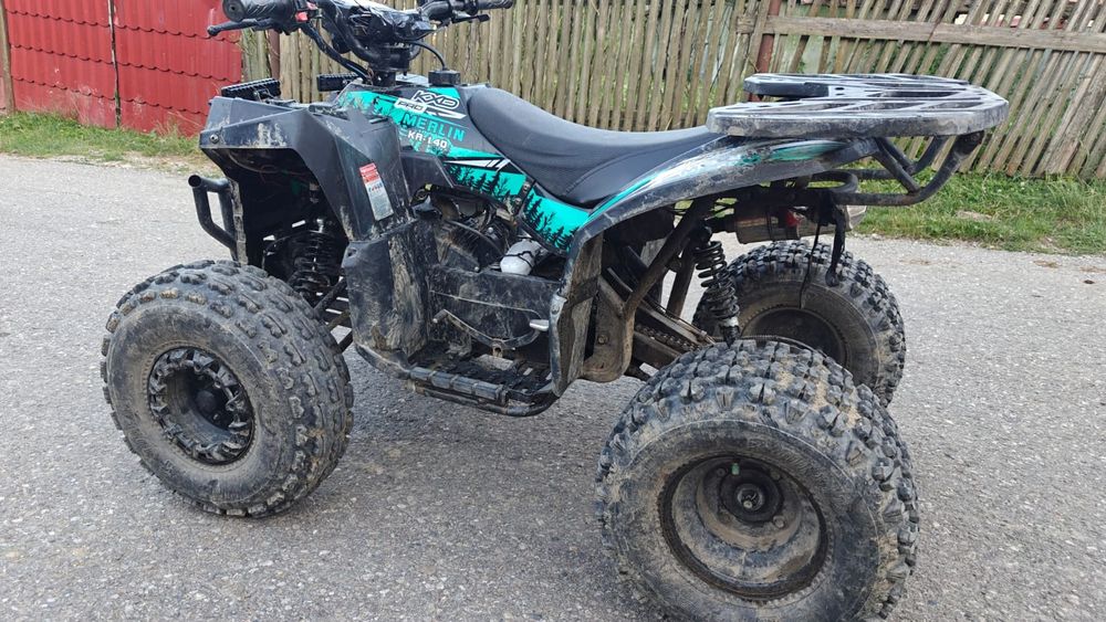 ATV Kxd Pro Merlin 140cc 2024 carburator sportcu toate dotarile