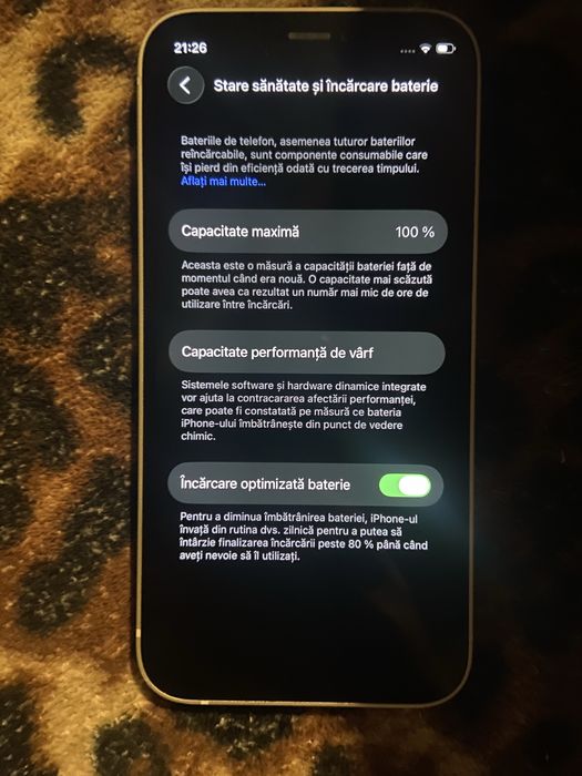 Iphone 12 mini 100% sanatate