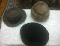 Шляпы фетровые, женские и шапку из норки.