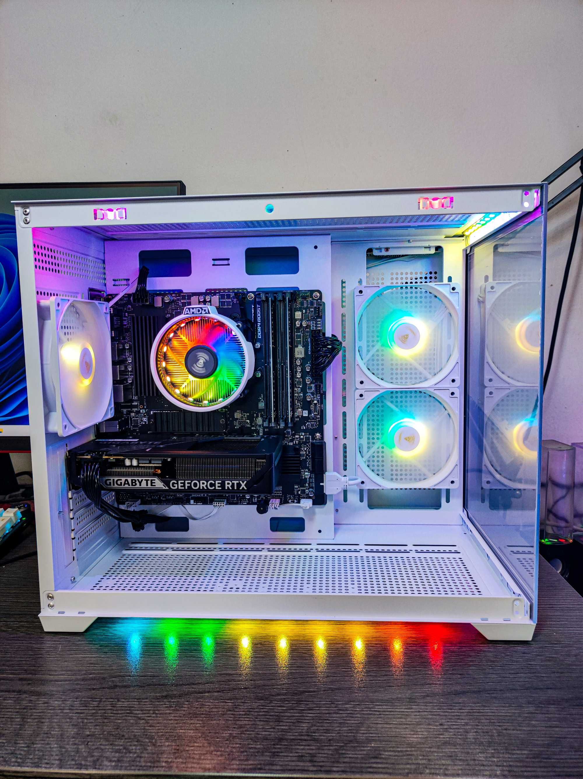 Нов! Ryzen 7 5700, RTX 5060, 32GB RAM, 1TB SSD Nvme