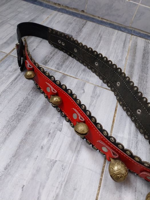 Ribon piele cu clopoței