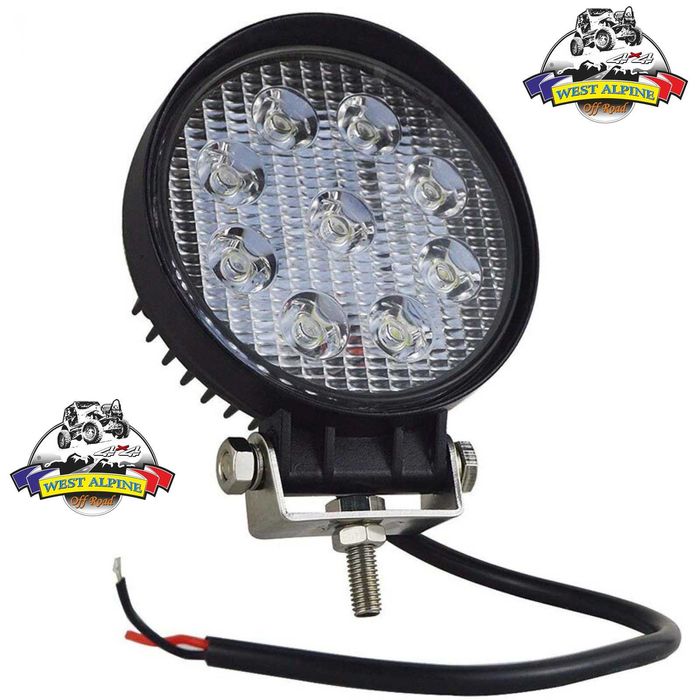 Proiector auto led rotund 27W 10-30V spot