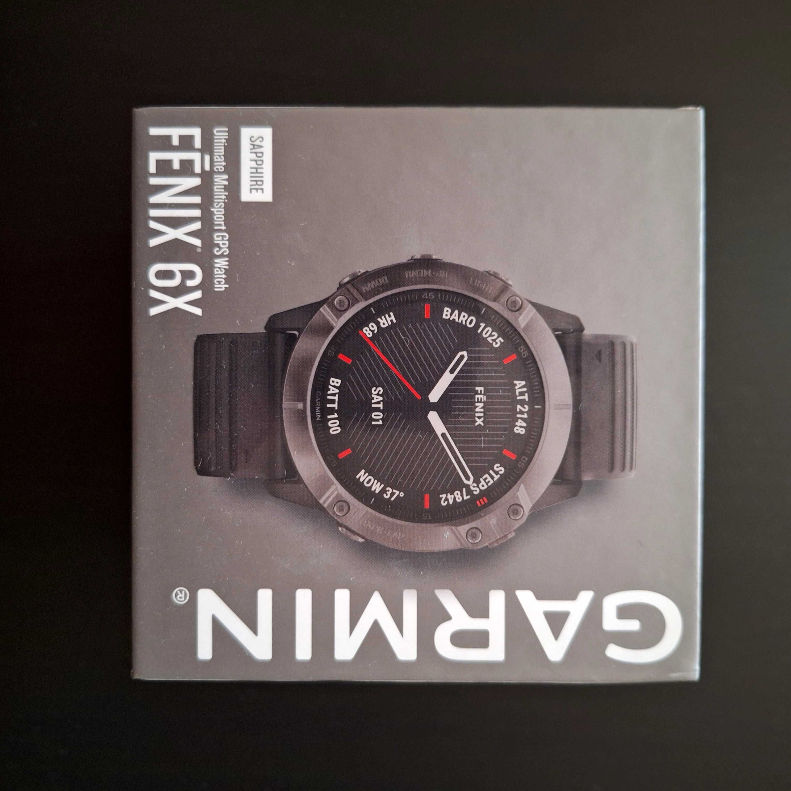 Ceas Garmin Fenix 6 X SAPPHIRE