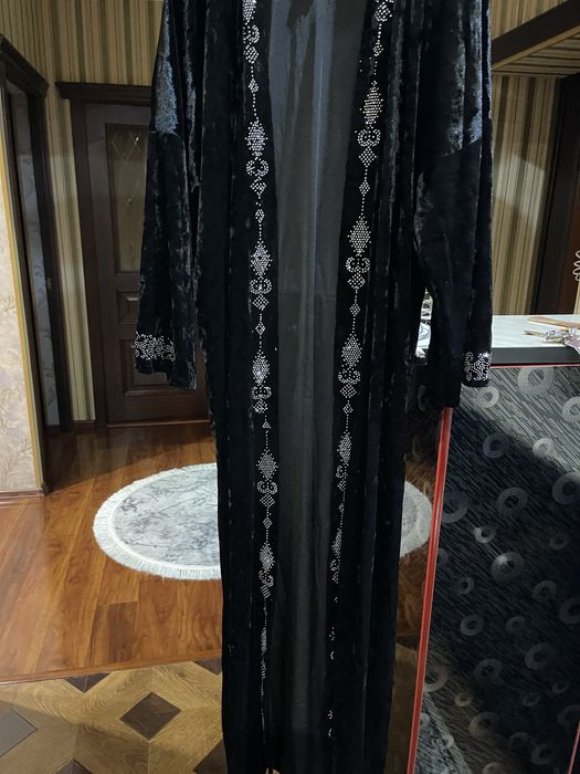 Женская  новая велюровая накидка , размер 52-56