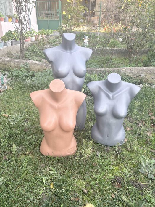 Манекени женски торс, 15 броя, 3 вида