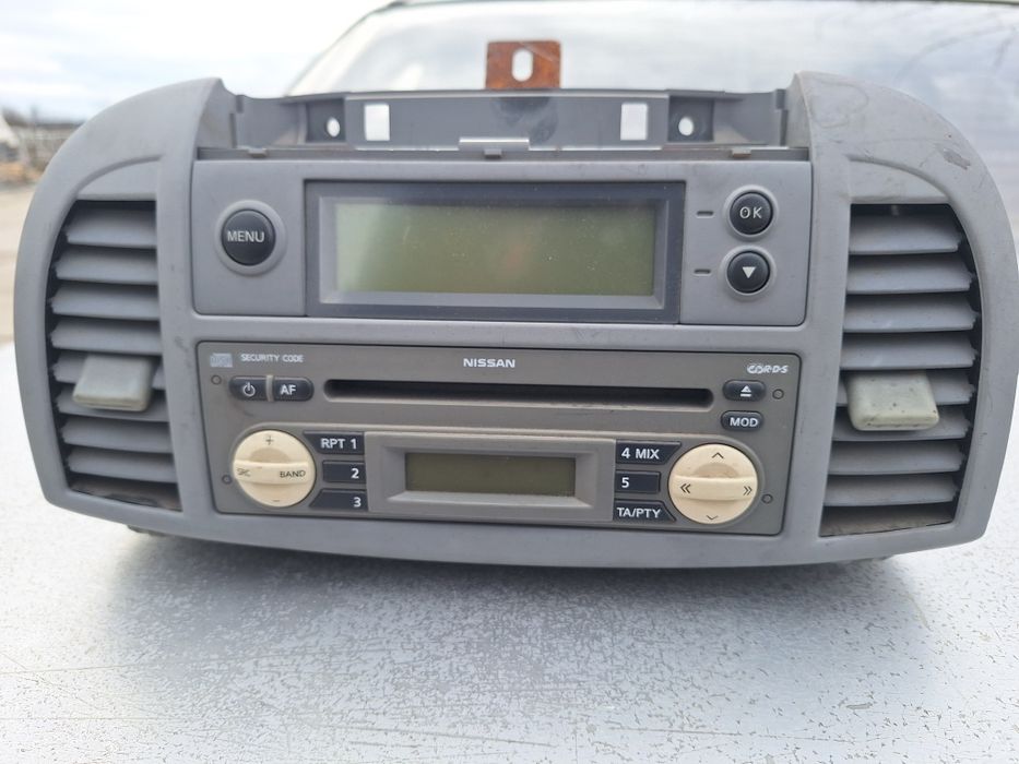 Original Radio CD Player Nissan Micra K12 от 2003-2010 Година  Нисан