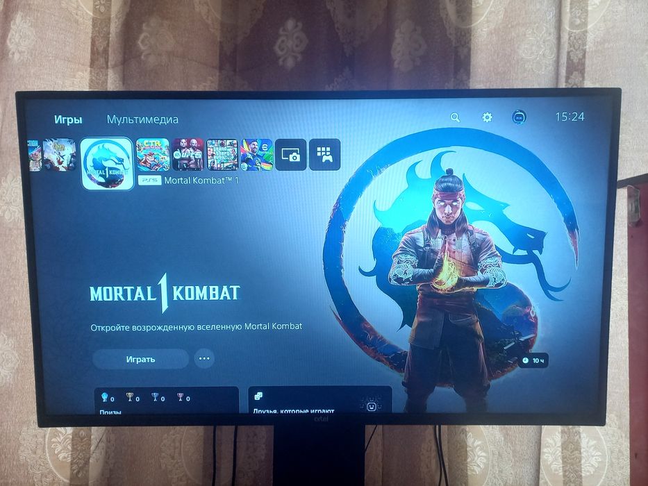 PS5 slim ideal tiniq 2 original djoystik o'yinlari yozilgan