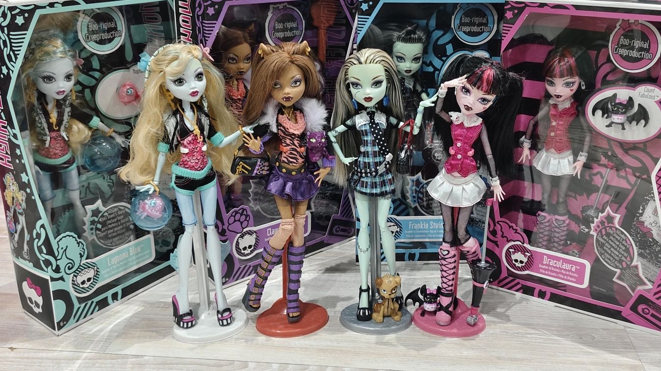 МОНСТЕР ХАЙ Базовые куклы Оригинал Monster High Mattel