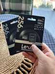 Lexar 256GB (2-bucati) Micro SD Card, UHS-I, C10, U3, V30 noi