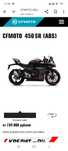 Cfmoto 450 SR zavoddan 2 yil kafolat .CIP Tashkent narxi