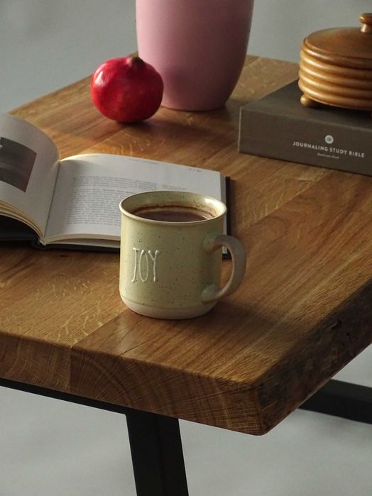 Masuta de cafea din stejar rustic