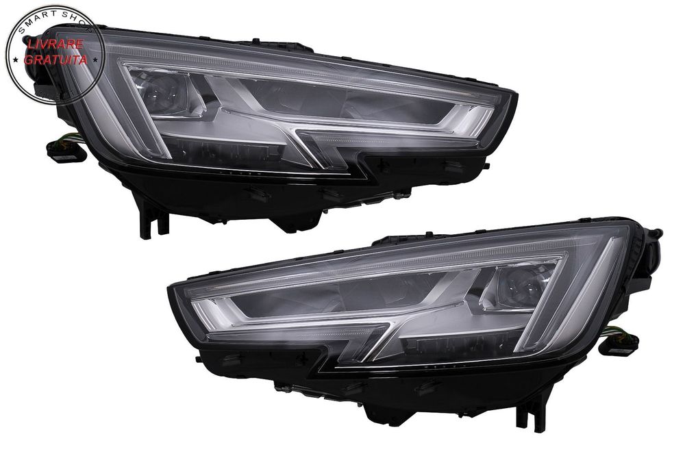 Faruri LED Audi A4 B9 8W (2016-2018) conversie de la Xenon la LED- livrare gratuita