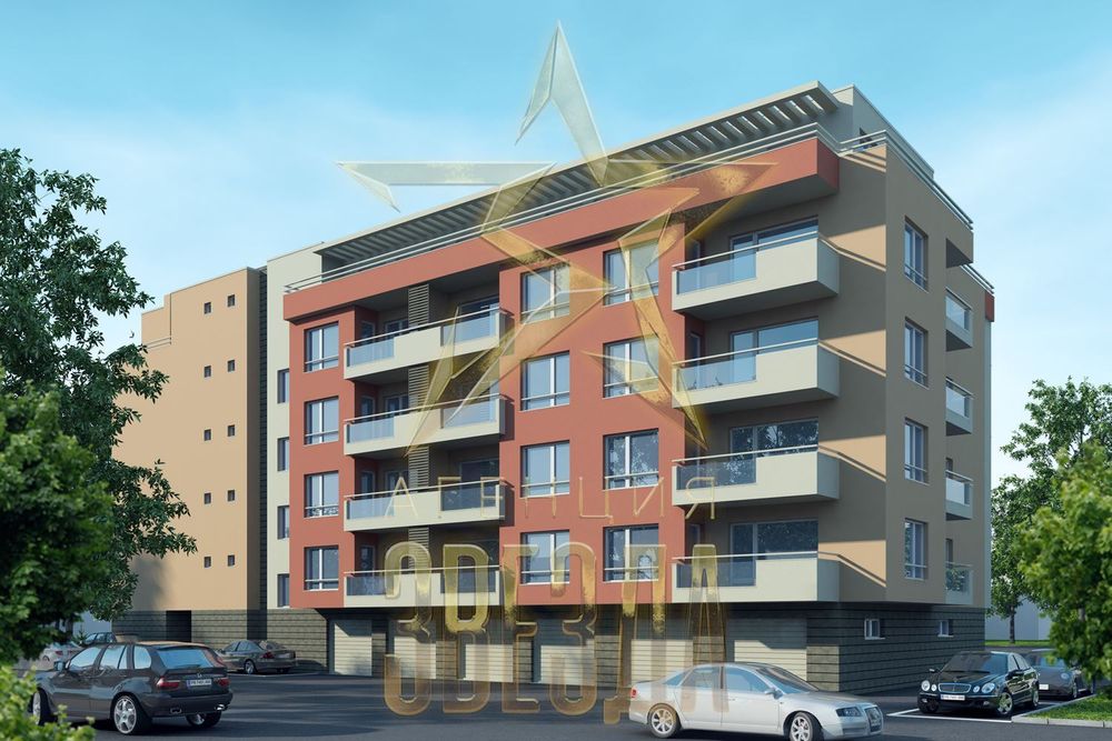 Продава се Двустаен апартамент в Пловдив, Остромила - 61 кв.м за 1089 €/кв.м - Снимка #1