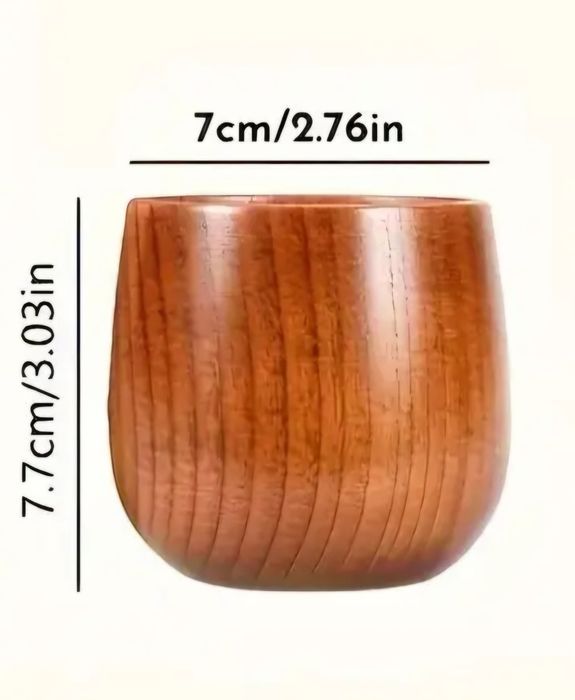 Дървена чаша за уиски. Персонализирана по Ваш избор.