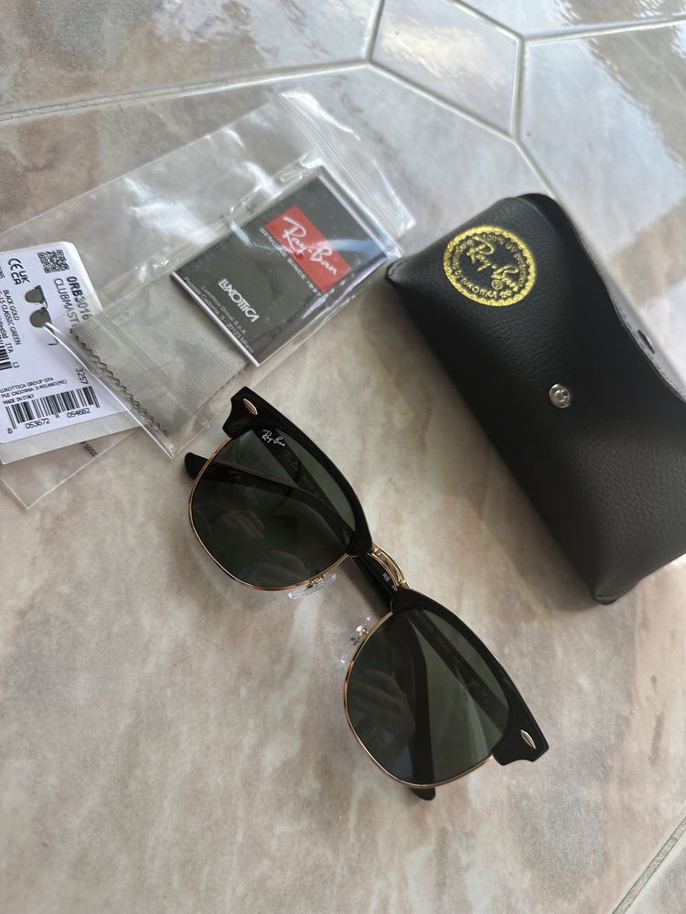 Слънчеви очила Ray-Ban Clubmaster Polarized