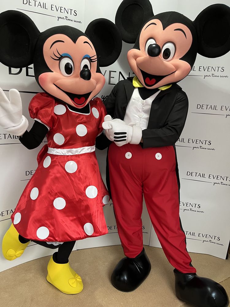 Mascote Mickey & Minnie Mouse