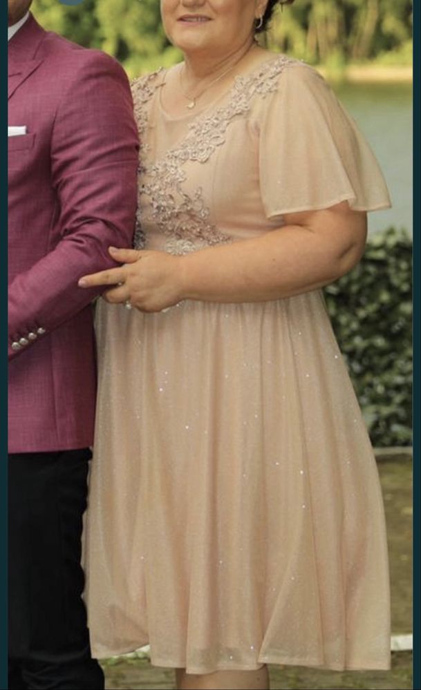 rochie roz ocazie xl-xxl