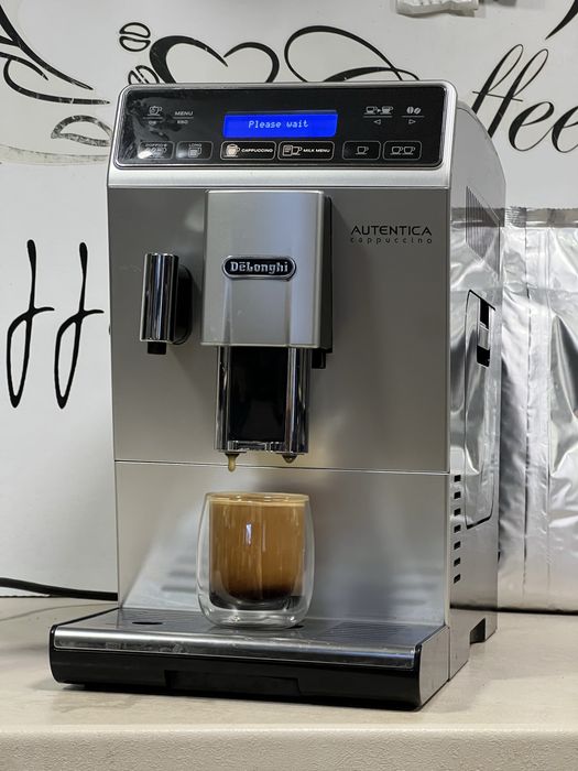 Кафемашина кафе автомат delonghı AUTENTICA cappuccino с гаранция