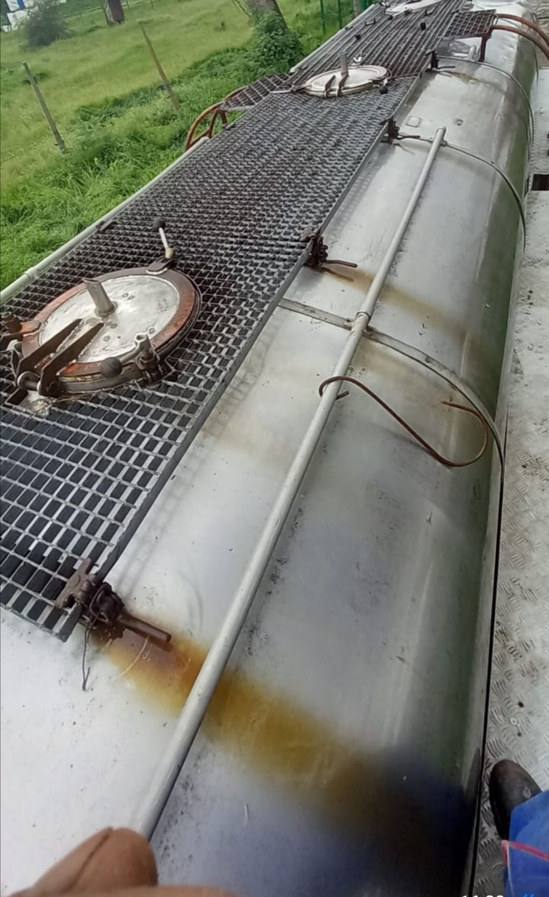 Remorcă cisternă Inox 10500l,bazin apă, cisternă udat