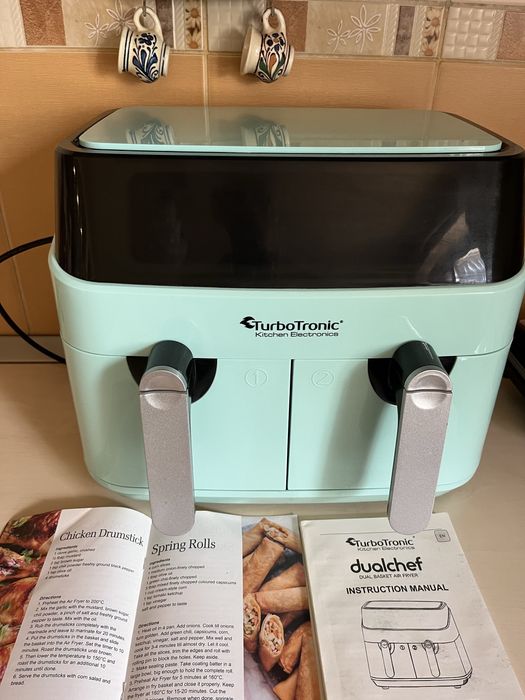 Friteuza dubla cu aer cald TurboTronic XXL TT-DAF5