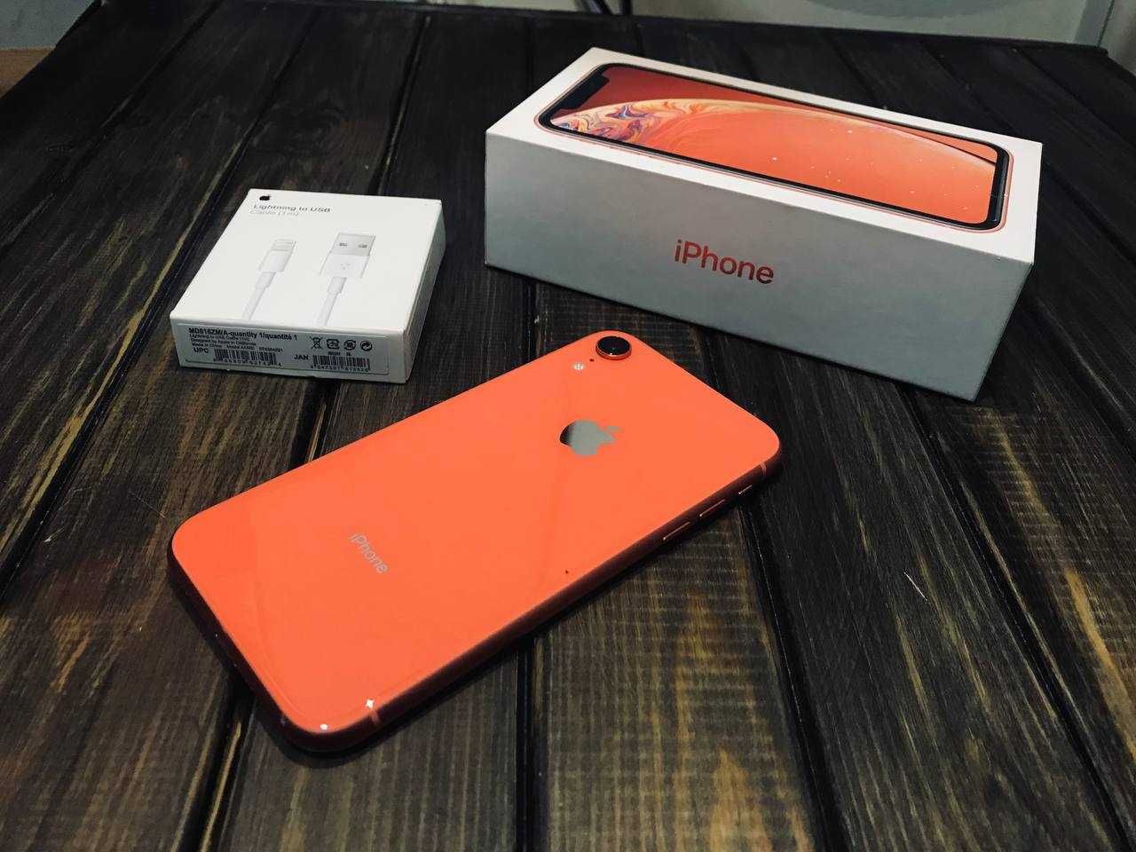 iPhone XR 128 ГБ – коралловый цвет !