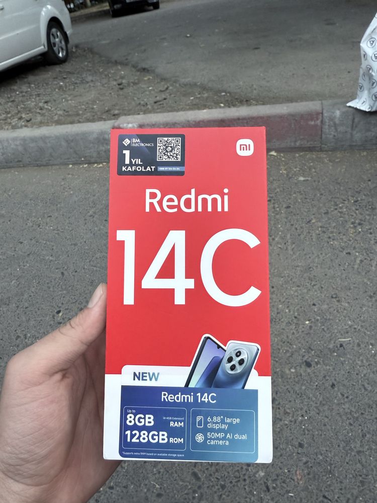 Redmi 14C, 8GB RAM, 128GB ROM.