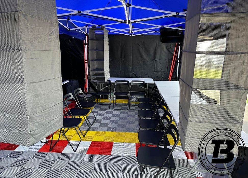 Pardoseala Modulara pentru Garaj si Ateliere Detailing - Albastru