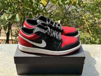 Nike Air Jordan 1 Low Black/White/Gym Red