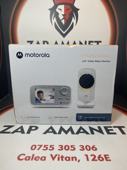 ZAP AMANET VITAN - Motorola VM482ANXL - Aparat supraveghere bebelus