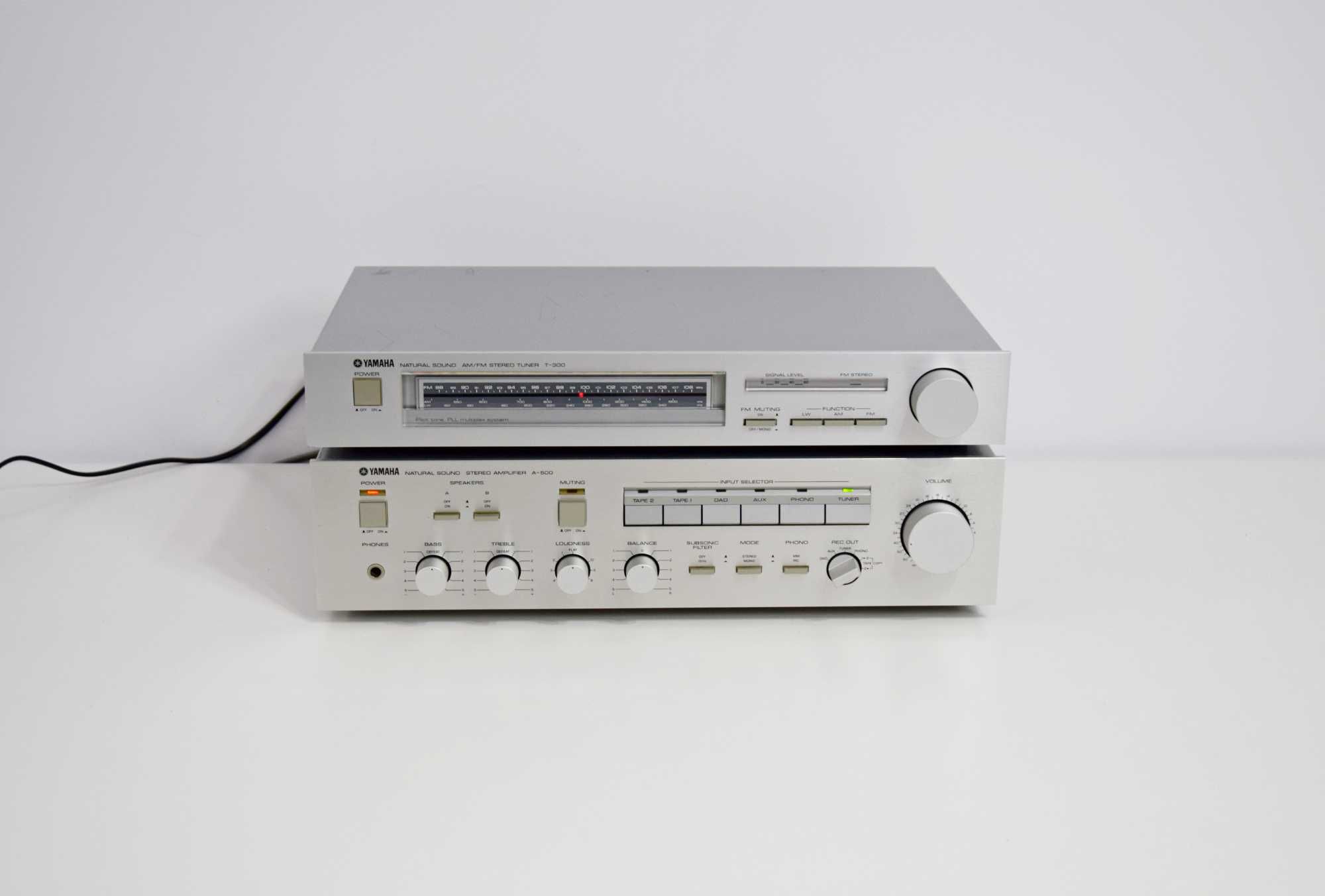 Amplificator Yamaha A-500 + tuner Yamaha T-300