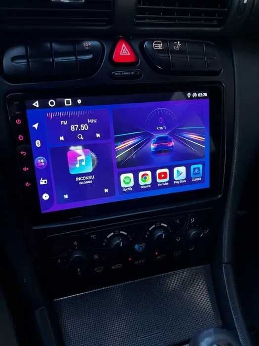 1-8GB Navigatie GPS Mercedes C Class W203 W209 CLK CarplayAndroid