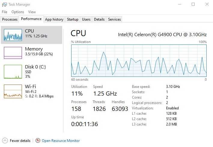 Процесор Intel Celeron G4900, socket 1151, Coffee Lake