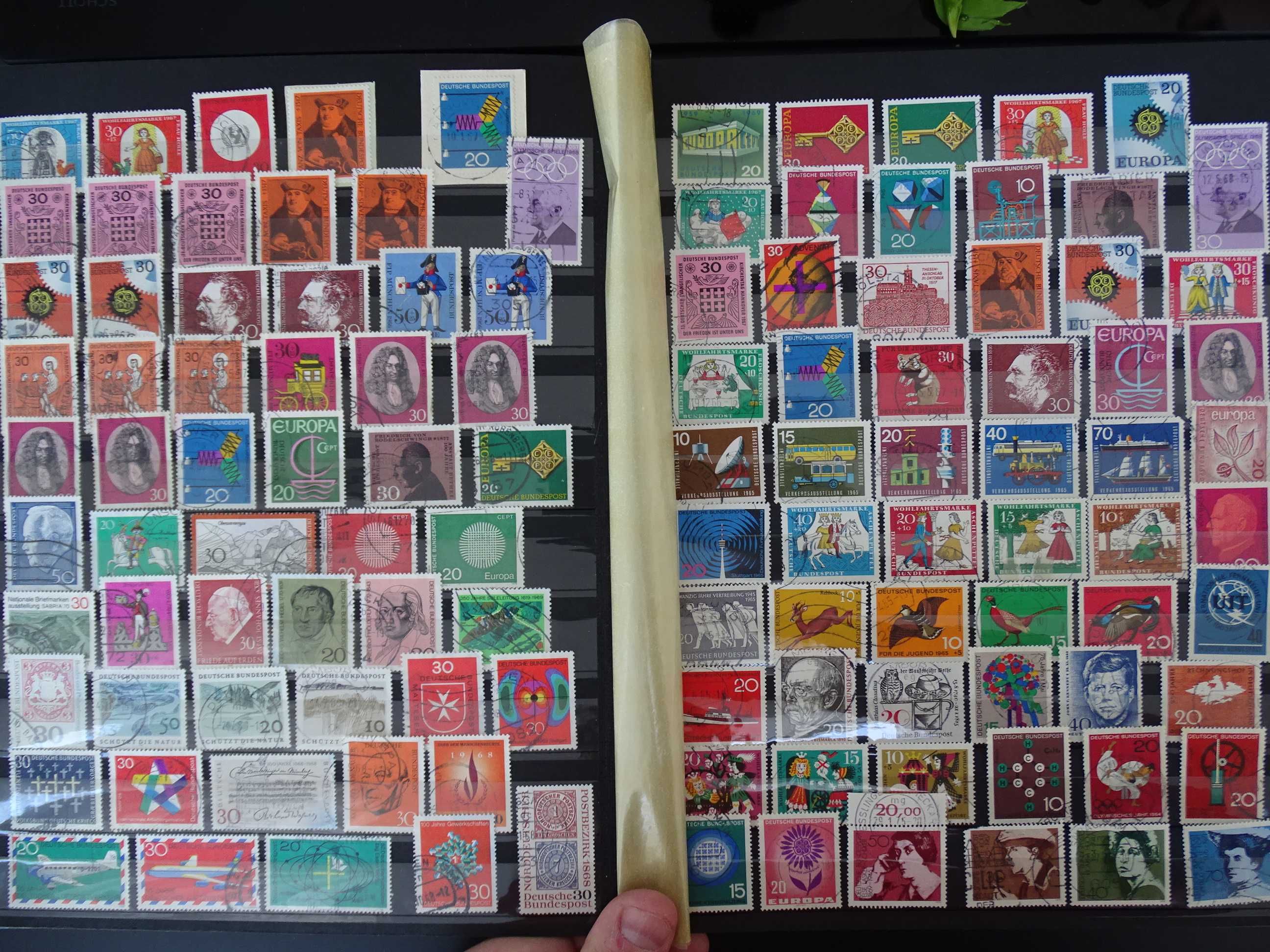 Germania Bund - Clasor cu timbre stampilate 1960-1980 (Lot 340)
