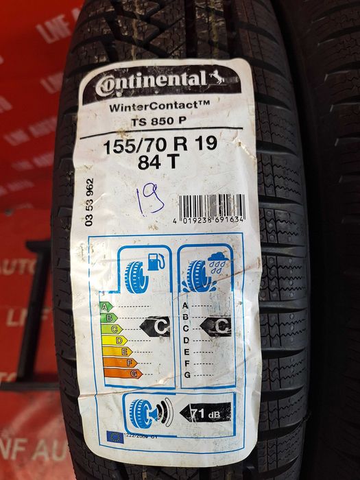 Anvelope de IARNA - 155/70/19 - Continental - NOI - DOT 2019 !
