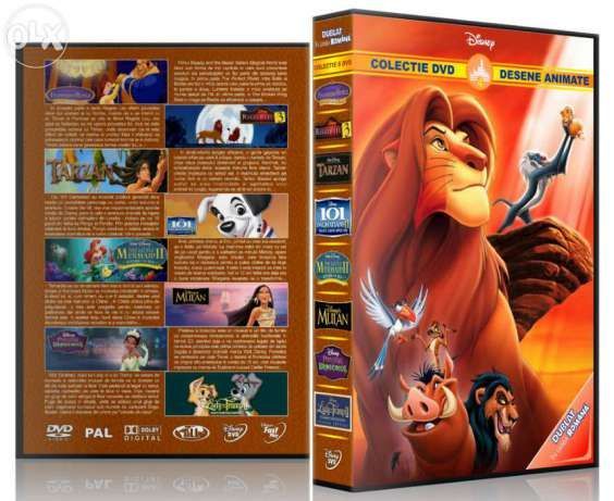 Colectie Desene Animate Disney volumul 4 - 8 DVD dublate limba romana