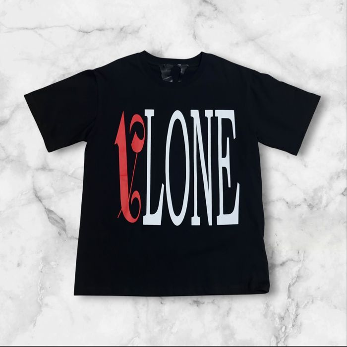 Vlone x Palm Angels Tricou Roșu Staple