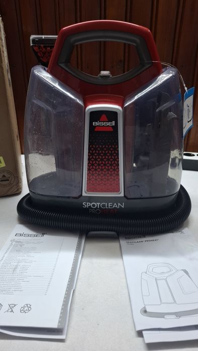 Перящата прахосмукачка Bissell spot clean Proheat 1.4л,330w