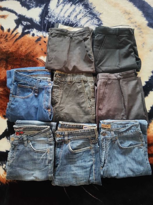 Мъжки дънки/панталони - М размер ,8бр. = 55лв.