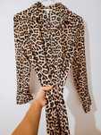 Rochie tip camasa-animal print