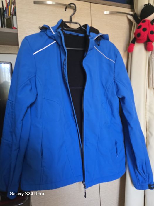 Дамско ски яке, синьо