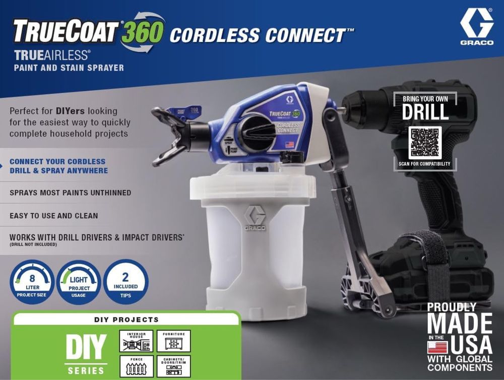Graco Magnum машина за безвъздушно боядисване !TrueCoat 360 -138 бара!