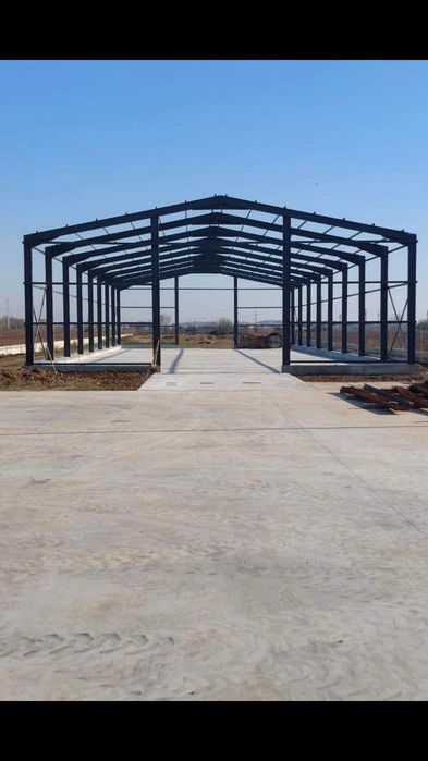 Vând hala metalică 14x20x6