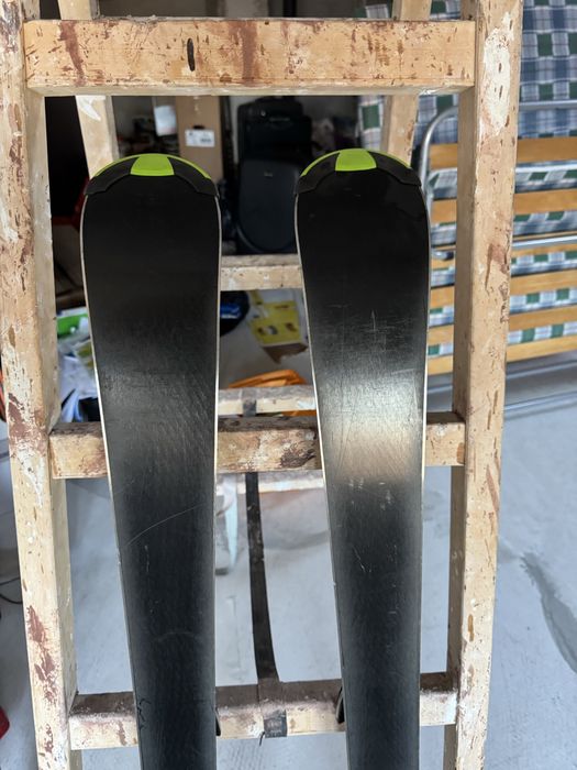 Комлект ски, със ски обувки за 9/10 годишно дете