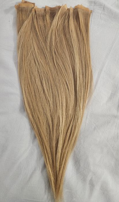 Extensii blond cu banda