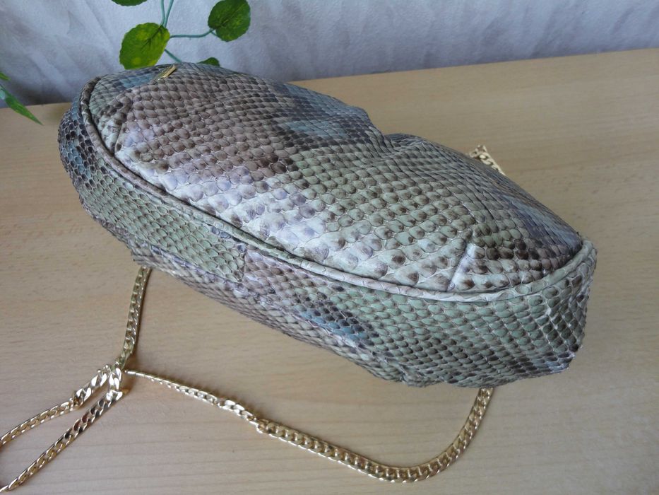 100% змийска кожа/испанска чанта