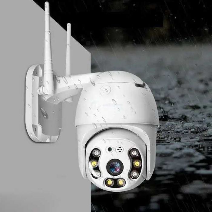 Camera rotativa de exterior, IP, full HD, detectie miscare, microfon