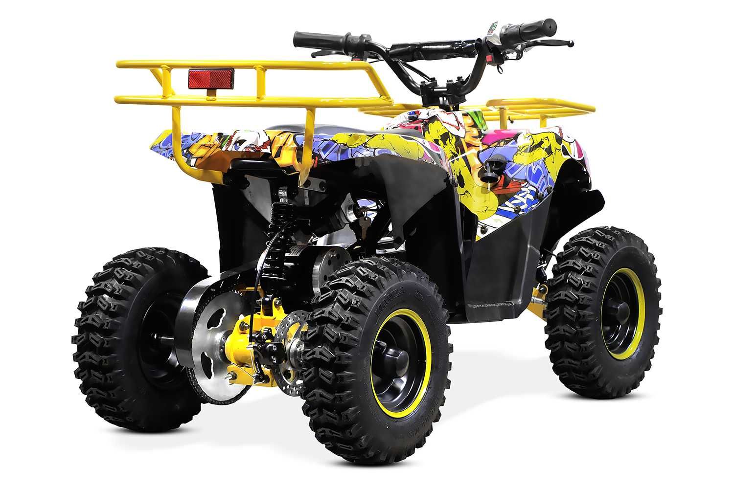 ATV electric pentru copii Kinderauto SPY-EG3, 1000W 36V #Galben