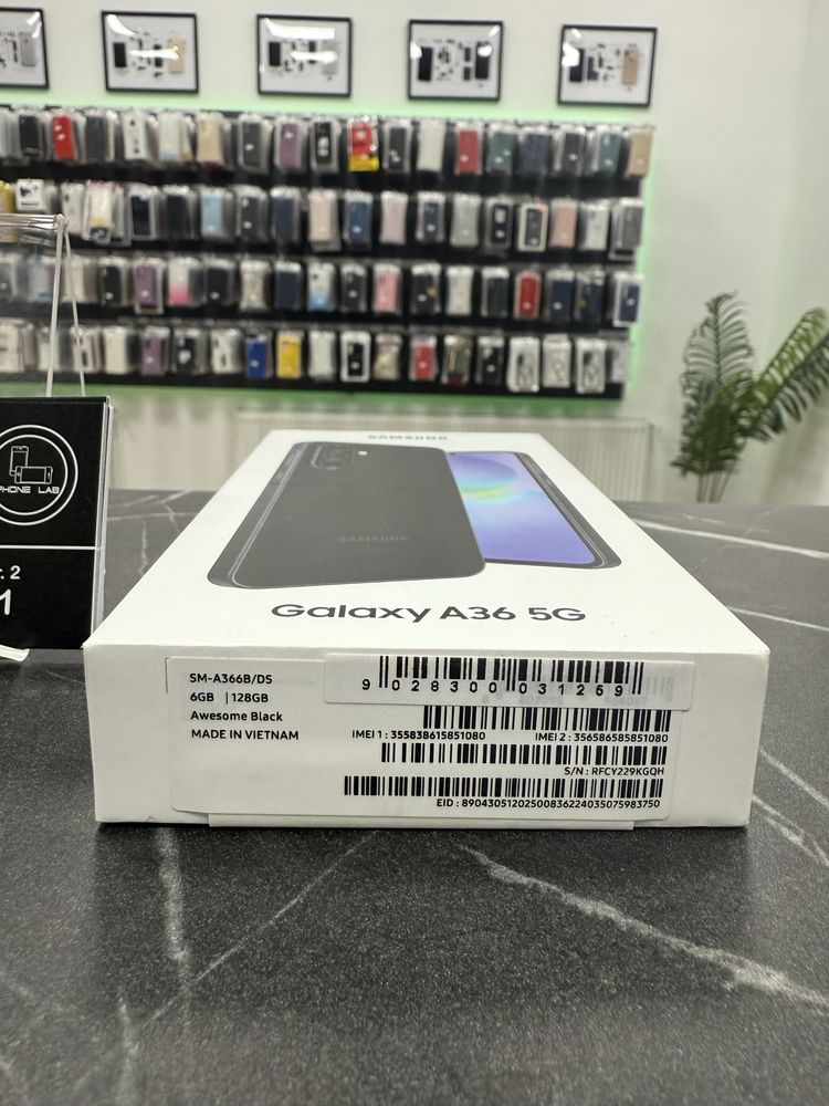Samsung Galaxy A36 5G - 128Gb - NOU - Sigilat! - 2 Ani Garantie!