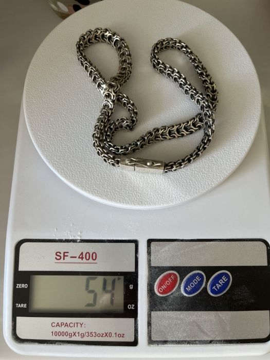 Продам серебро цепь 54 грамм