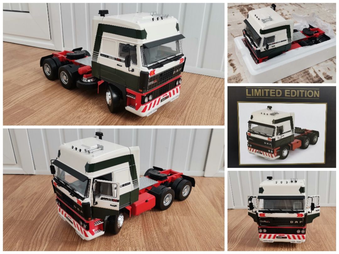 От 135лв - 350лв модели 1:18 DAF/Mercedes Benz/Nissan Juke R